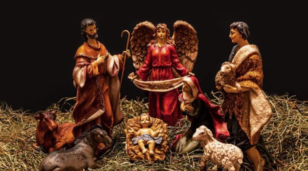 how to set up a nativity scene